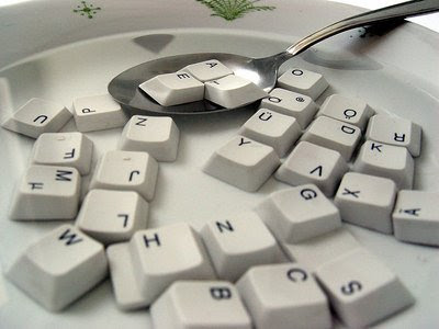 Teclas de teclado soltas