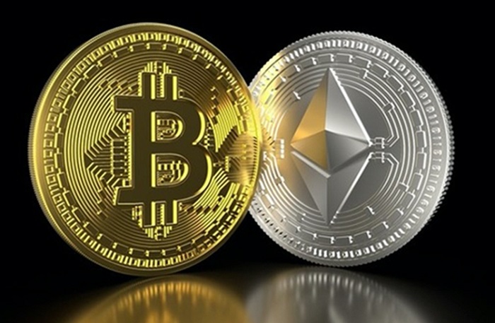 Criptomoedas Bitcoin e Ethereum