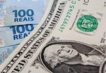 Treasuries americanos: os títulos “mais seguros do mundo” Nota de 1 Dólar e algumas de 100 reais