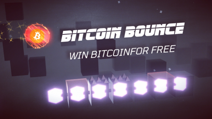 Tela do jogo Bitcoin Bounce
