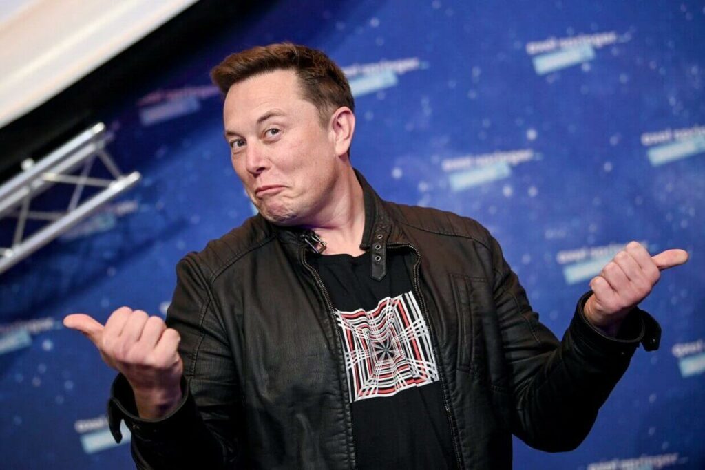 Empresário Elon Musk, CEO da Tesla e homem mais rico da história moderna