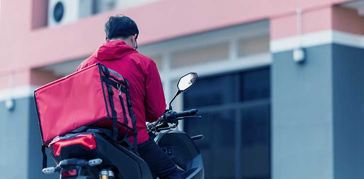 entregador de delivery