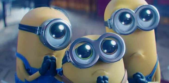 mininons2 Minions olhando para o alto