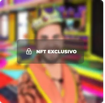 Imagem da NFT do Gustavo embaçada