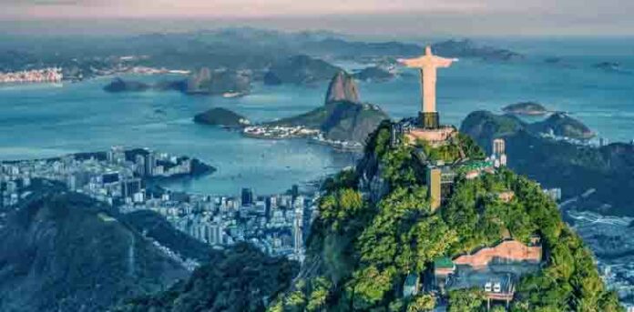 rj1 cristo redentor visto de cima