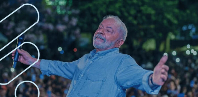 Real se valoriza lula com os braços abertos