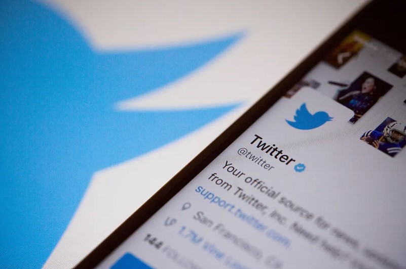 tela inicial do twtter no celular